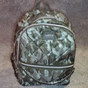 Justice Camo Backpack